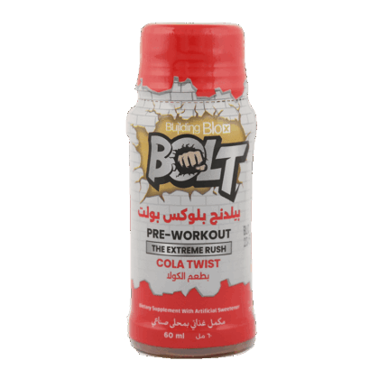 BOLT Pre-Workout Shot 60 ml – Pre workout shot Energie en Focus vóór je Training
