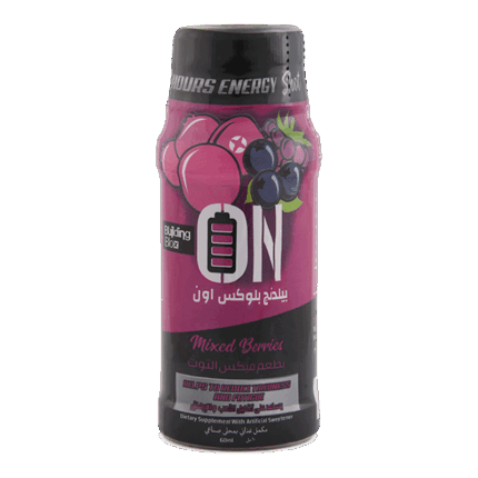 ON Energy Shot 60 ml Mixed Berries - energy shot voor sport en mentale alertheid