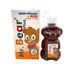 Mr. Bear Plus 400 ml met Sinaasappelsmaak - Multivitamine siroop voor kinderen