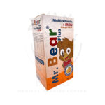 Mr. Bear Plus 400 ml met Sinaasappelsmaak - Multivitamine siroop voor kinderen