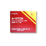 A-Viton 50000 I.U - Vitamine A tabletten