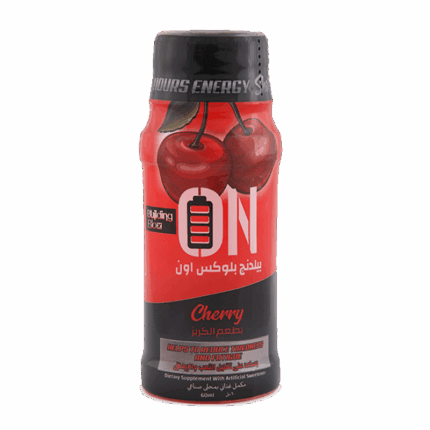 ON Energy Shot 60 ml Cherry - ready-to-drink energy shot voor energie en focus