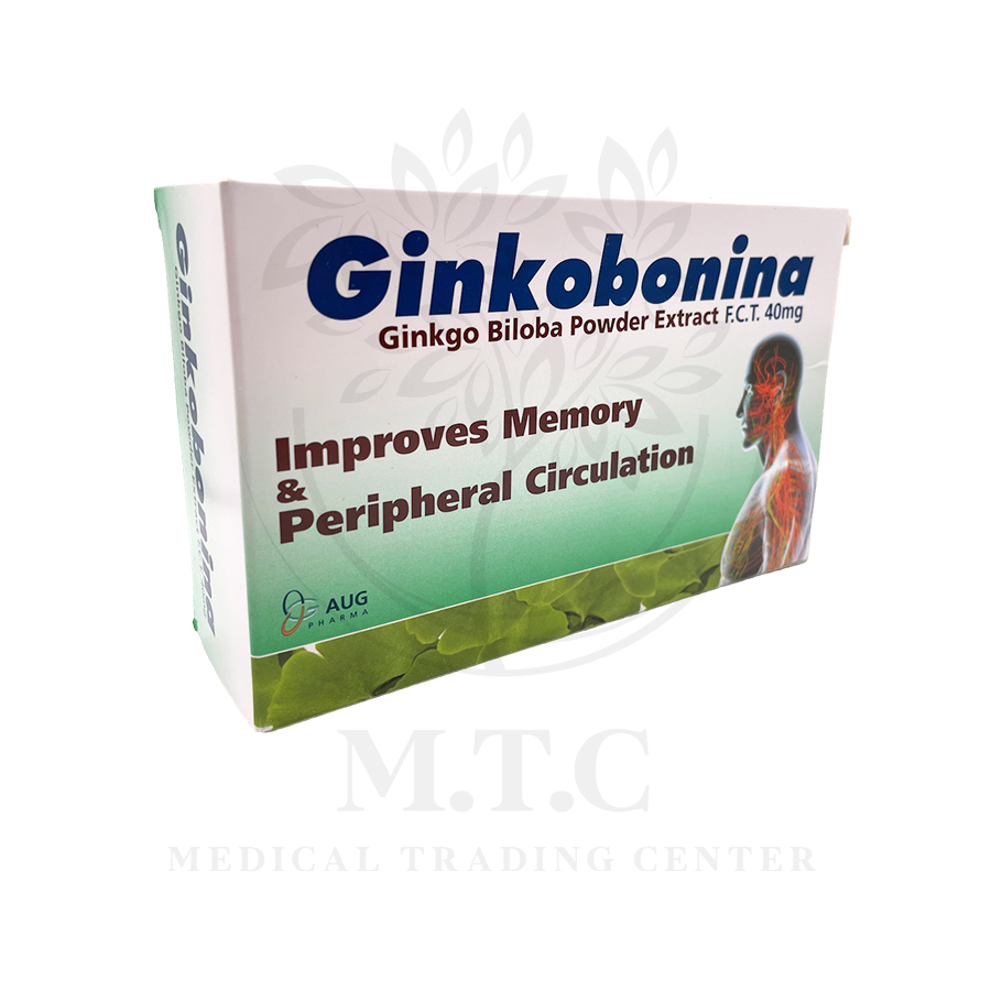 Ginkobonina met Ginkgo Biloba - Verbetert het geheugen