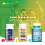 Ontdek alle Vital Green gummies voor het behalen van jouw resultaten.