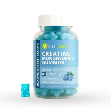 Vital Green - Creatine Gummies - 60 Creatine Monohydraat Gummies