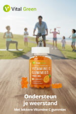 Vital Green Vitamine C Gummies 1000 mg – Met Zink & Echinacea