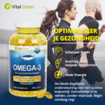 Vital Green Omega 3 – Omega 3 Supplement - 300 Softgels